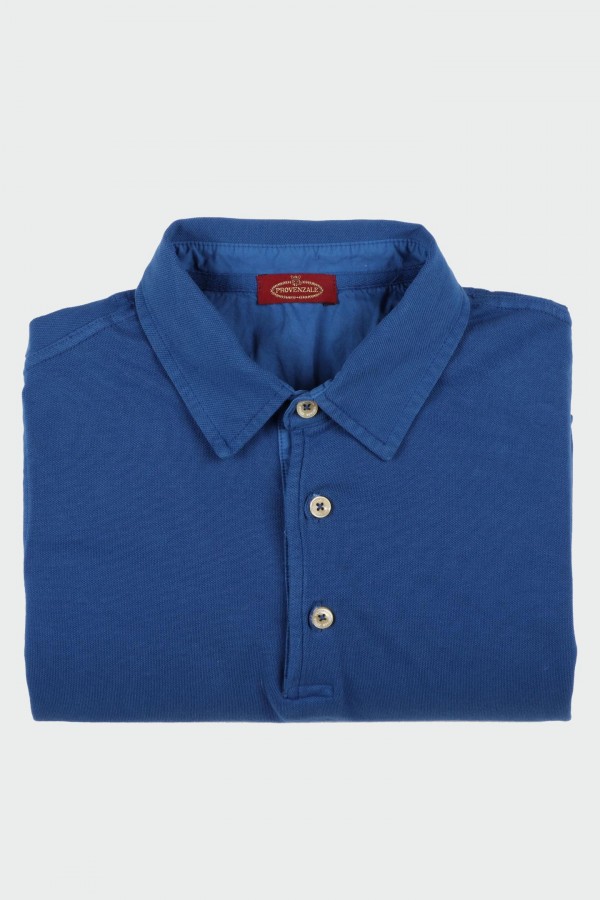 POLO IN COTONE ROYAL