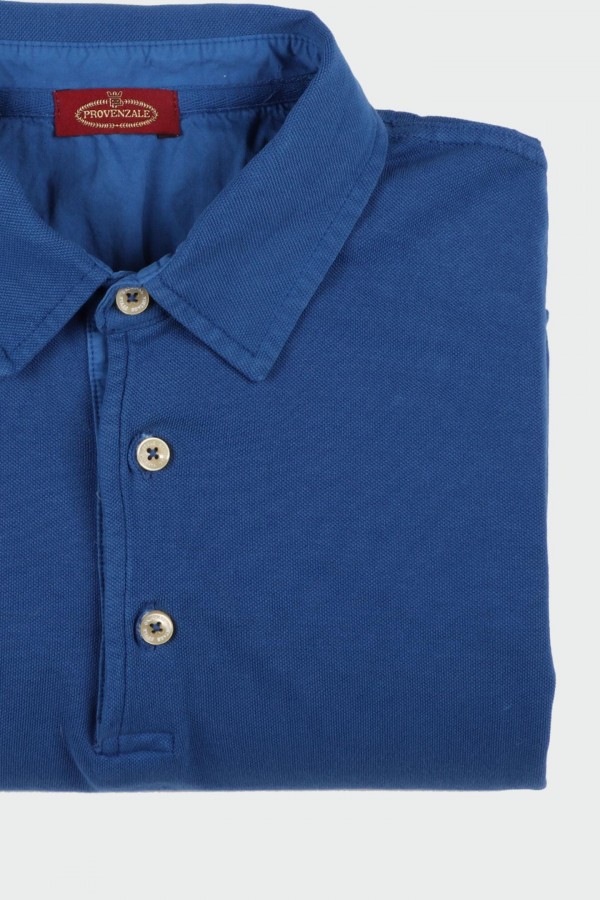 POLO IN COTONE ROYAL